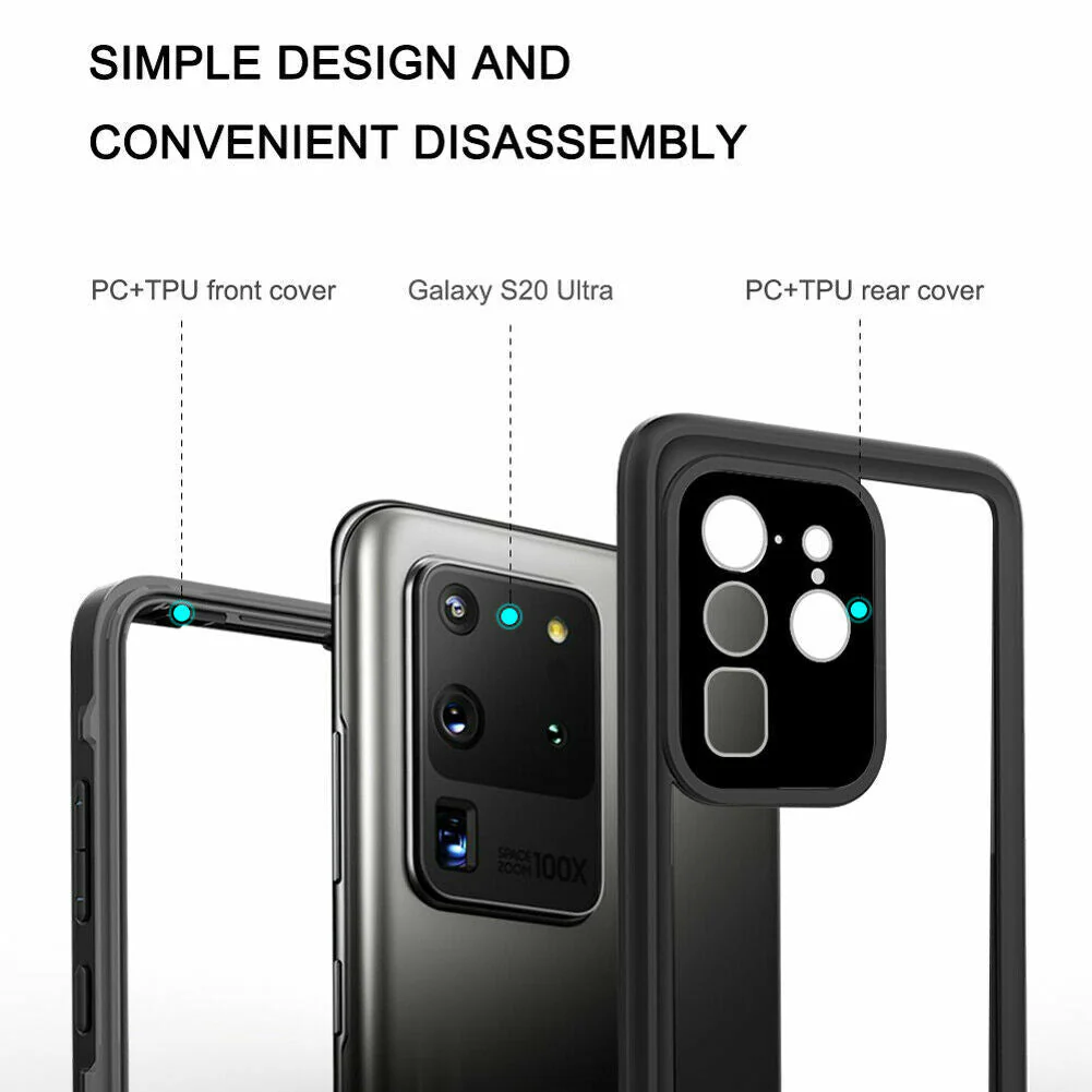 [Dot Series] Samsung Galaxy S20/S20 Plus/S20 Ultra Redpepper Waterproof Heavy Duty Tough Armor Case - Image 5