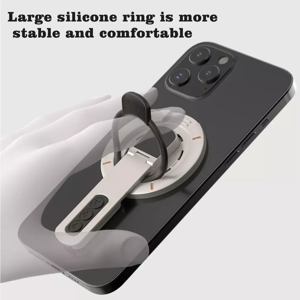 [Double-sided Magnetism] 360 Degree Rotating Desktop Magnetic Phone Stand - Image 8