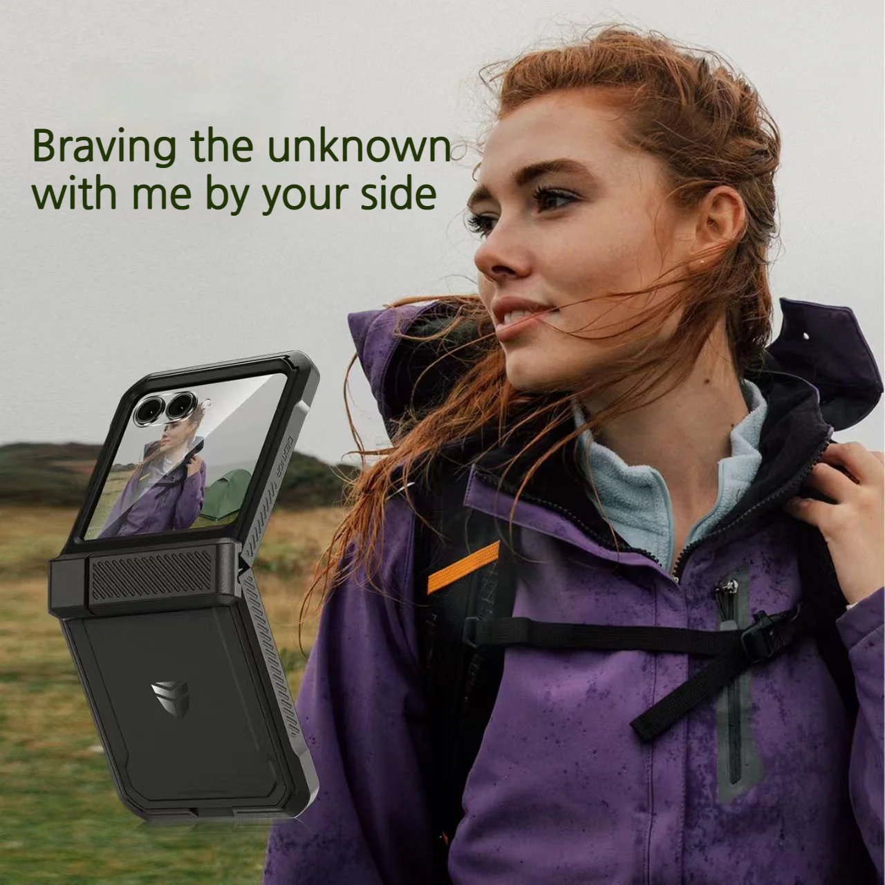 [Dual Kickstands] Motorola Moto Razr 60 - Dexnor Military-Grade Magnetic Case With Shockproof Hinge Cover - Image 6