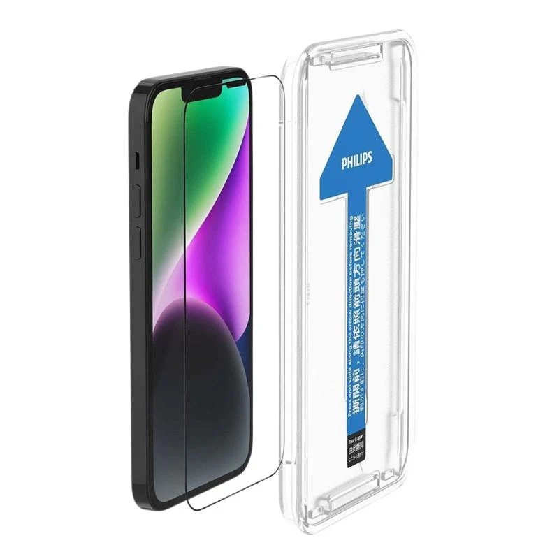 [Easy Automatic Fit Self-Installation Kit] Apple iPhone 16e & 17e - Magic Box Full Covered 9H Hardness HD Tempered Glass Screen Protector