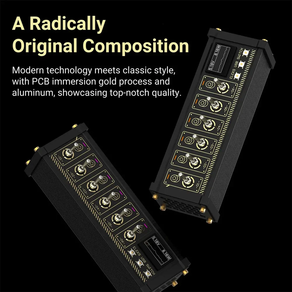 Eleksmaker NK4 USB 15W Data Powered Hub with Individual LED Power Switches - Image 8