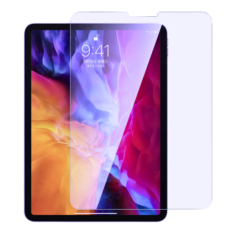 [Eyecare] Apple iPad Pro 11-inch 1st/2nd/3rd/4th Gen (2018/2020/2021/2022) - Full Covered Anti-Blue Light 9H Tempered Glass Screen Protective Protector