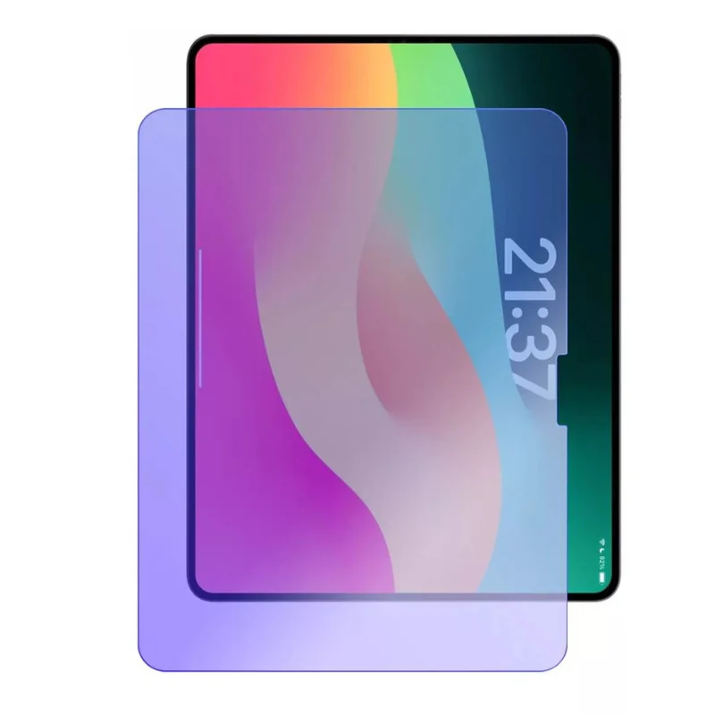 [Eyecare] Apple iPad Pro 13-inch M4/M5 (2024/2025) - Full Covered Anti-Blue Light 9H Tempered Glass Screen Protective Protector