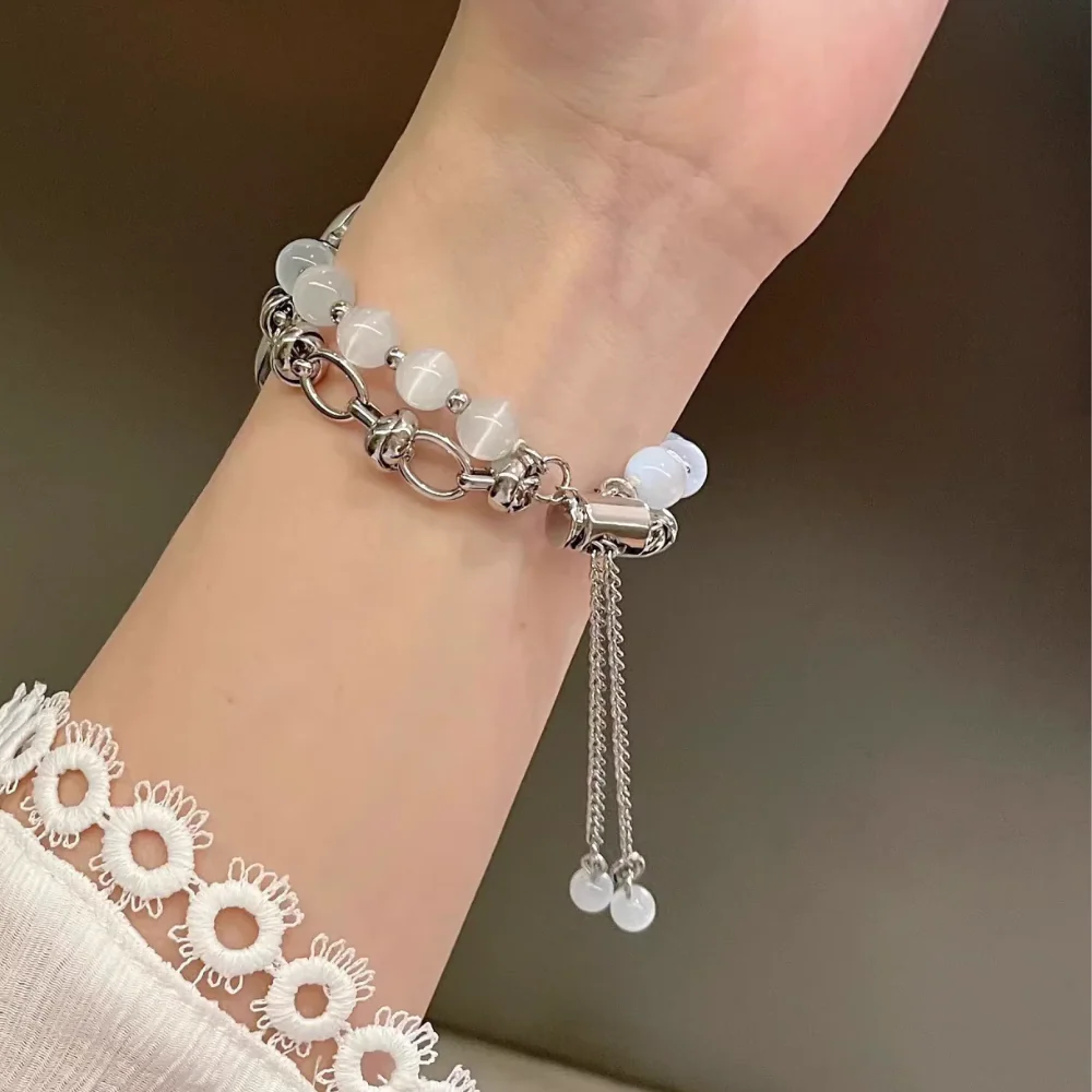 Fitbit Inspire 1 / 2 / 3 - Stylish Beaded Bracelet Strap
