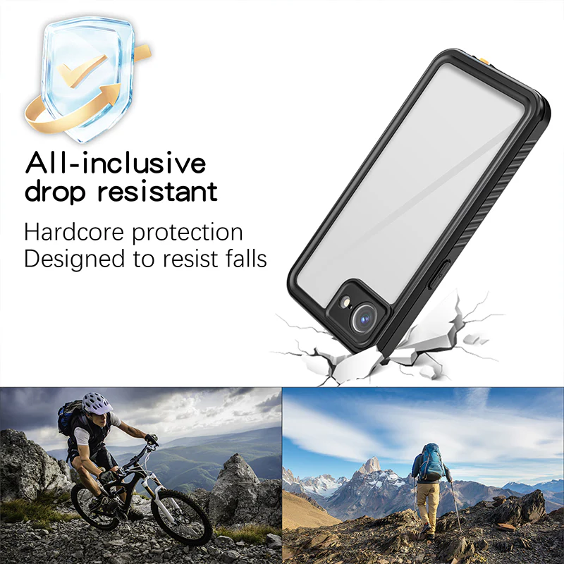 [FM Series] Apple iPhone 16e & 17e - Redpepper Full Covered Waterproof Heavy Duty Tough Armor Case - Image 4