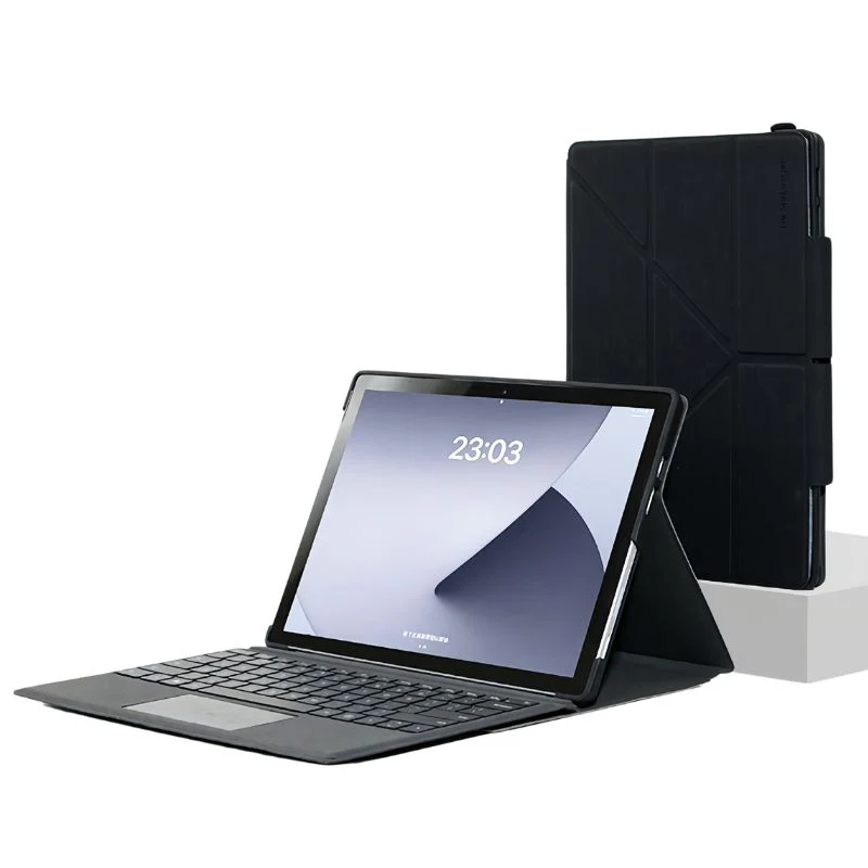 [Foldable] Microsoft Surface Pro 4/5/6/7 - Business Full Coverage Magnetic Flip Leather Case - Image 6