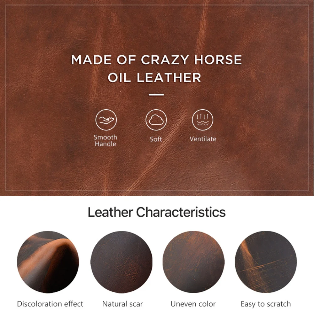 For Apple MacBook 15.4" - Genuine Leather Laptop Carrying Protective Case - Image 9