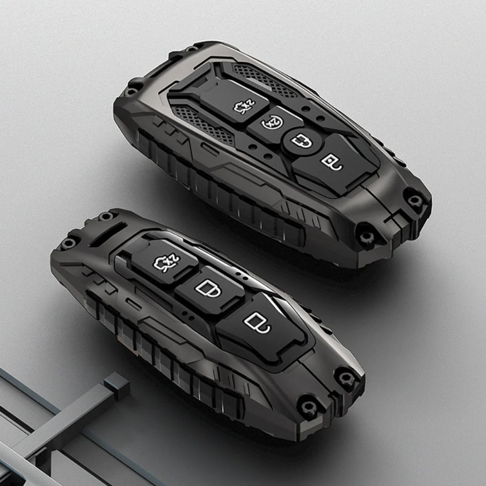 Ford Heavy-Duty Mecha Car Key Fob Case Cover For Mondeo, Focus, Mustang, Fusion, Raptor F-150, F-250, F-350, F-450, F-550, Edge, Explorer, Maverick - Image 11