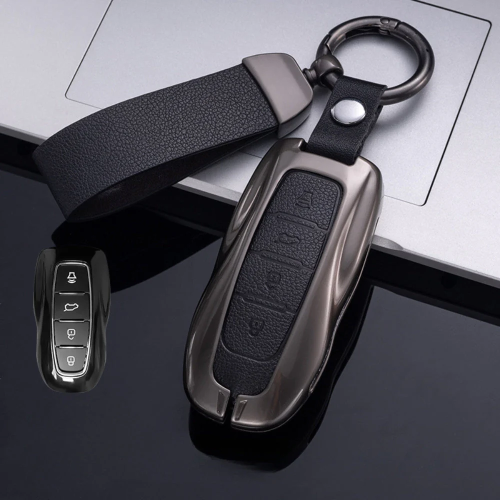 Ford Zinc Alloy Leather Folding Car Key Fob Case Cover For Ranger, Mustang, Everest, Escape, Puma, Transit, Focus, Fiesta, Ranger Raptor, Mondeo - Image 36