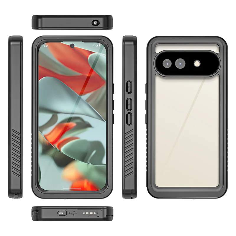 [FS Series] Google Pixel 9a - Redpepper Full Covered Waterproof Heavy Duty Tough Armor Case - Image 3