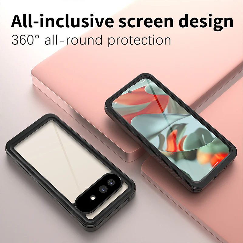 [FS Series] Google Pixel 9a - Redpepper Full Covered Waterproof Heavy Duty Tough Armor Case - Image 4