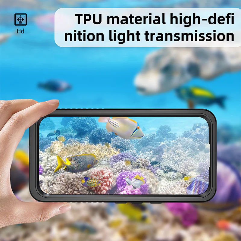 [FS Series] Google Pixel 9a - Redpepper Full Covered Waterproof Heavy Duty Tough Armor Case - Image 7