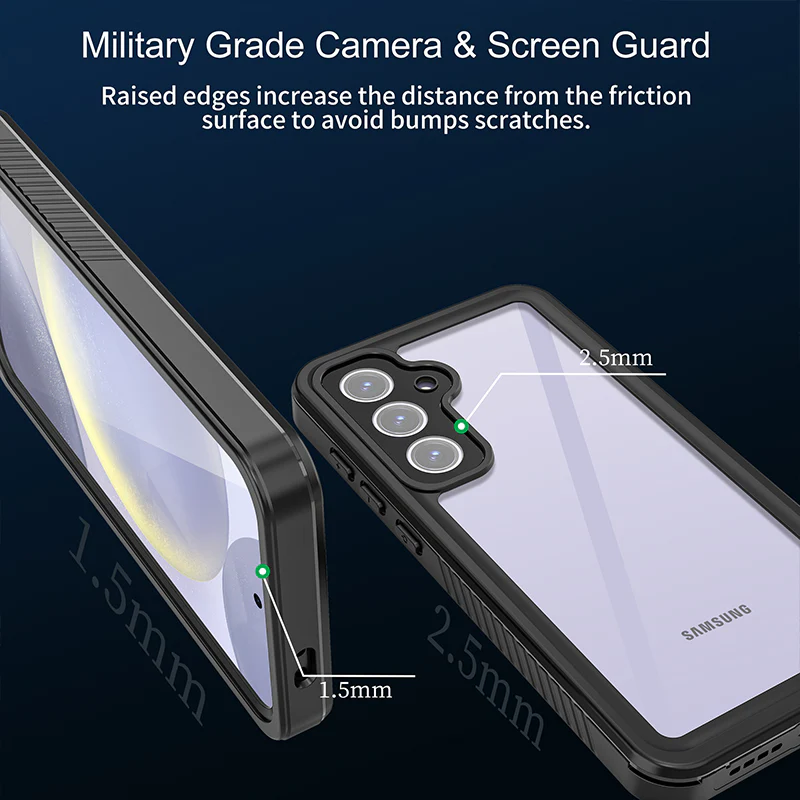 [FS Series] Samsung Galaxy S24 FE (SM-S721) - Redpepper IP68 Waterproof Heavy Duty Tough Armor Case - Image 5