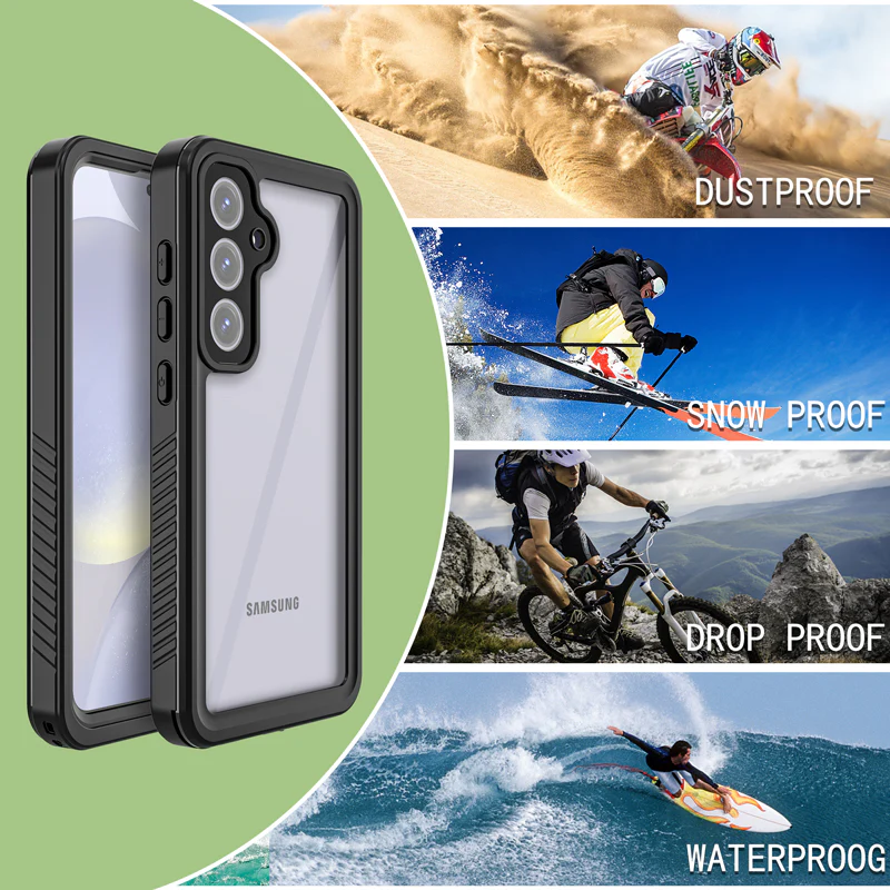 [FS Series] Samsung Galaxy S24 FE (SM-S721) - Redpepper IP68 Waterproof Heavy Duty Tough Armor Case - Image 9