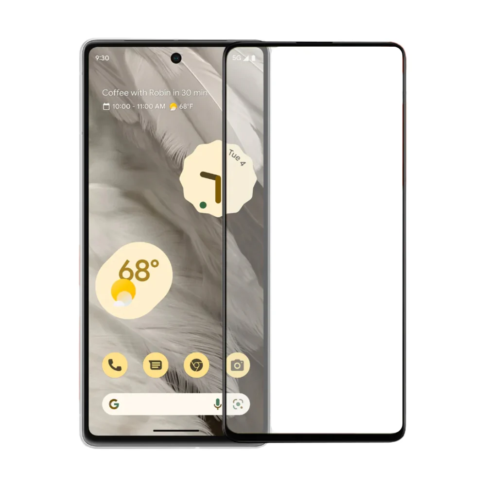 [Full Covered] Google Pixel 7A - 9H Hardness HD Tempered Glass Screen Protector