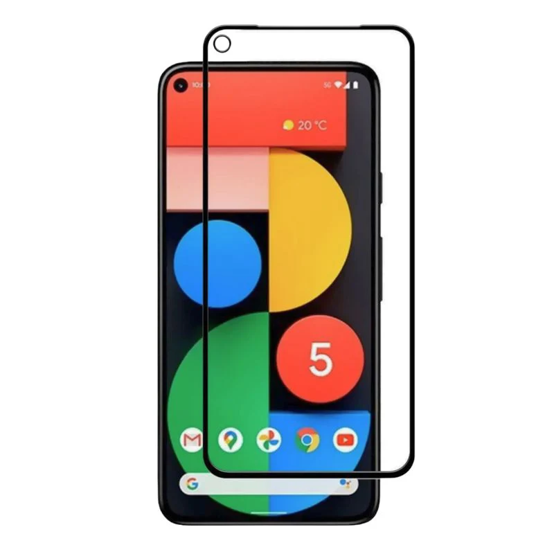 [Full Covered][Matte] Google Pixel 5 - 9H Hardness Anti-Fingerprint Tempered Glass Screen Protector