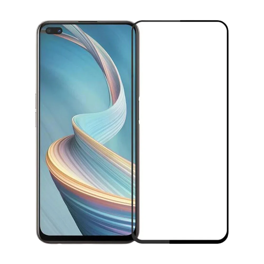[Full Covered] OPPO Reno4 Z 5G / A92s - 9H Hardness HD Tempered Glass Screen Protector