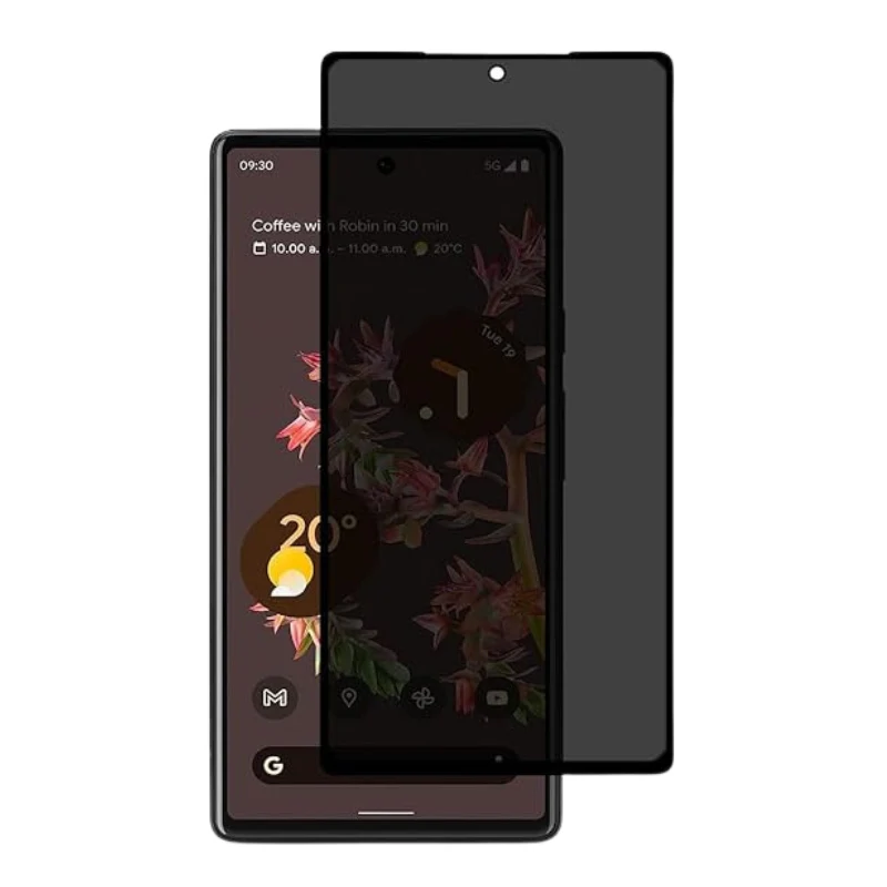 [Full Covered][Privacy] Google Pixel 6/A -  9H Hardness Anti-Spy Tempered Glass Screen Protector