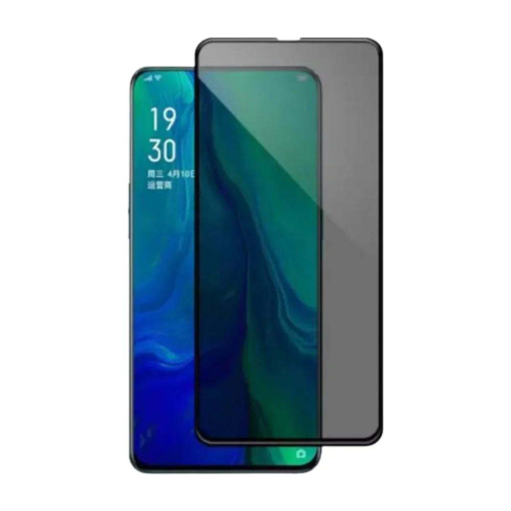 [Full Covered] [Privacy] OPPO Reno (CPH1917) - 9H Hardness Anti-Spy Tempered Glass Screen Protector