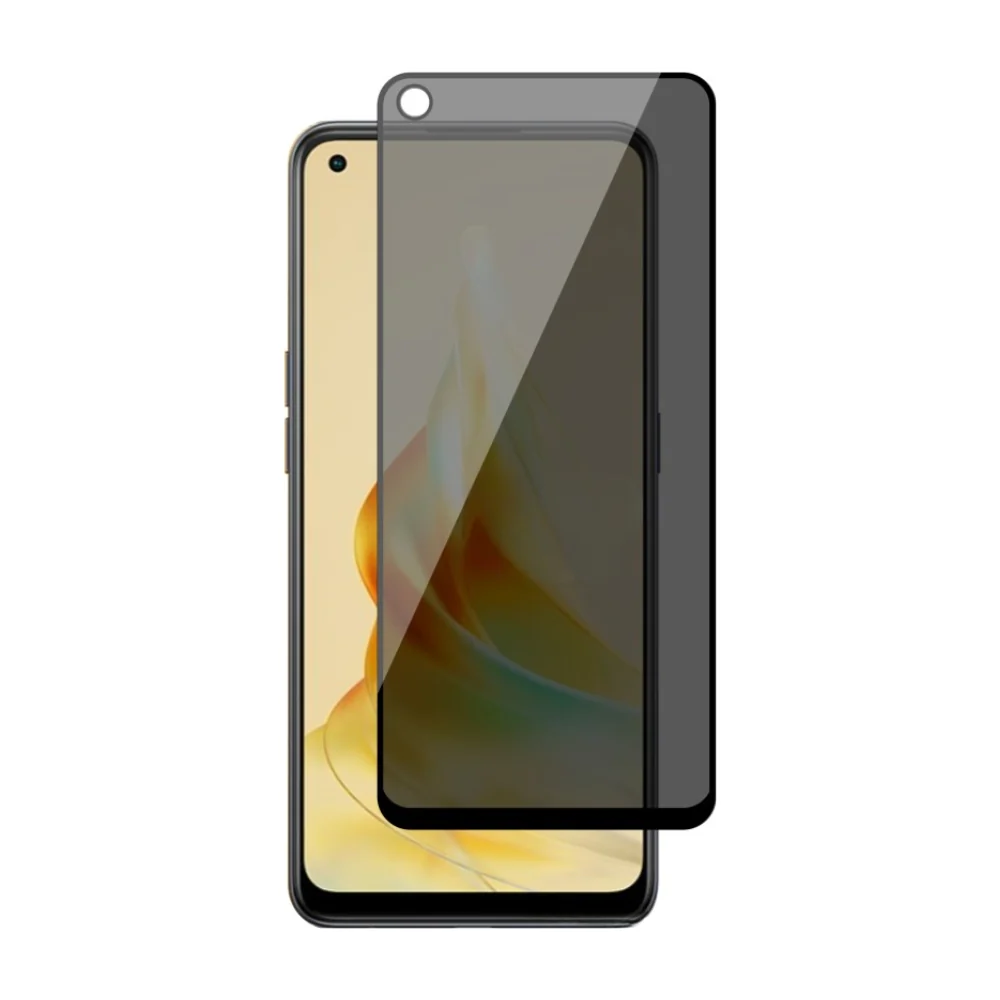 [Full Covered] [Privacy] OPPO Reno8 T 4G (CPH2481) - 9H Hardness Anti-Spy Tempered Glass Screen Protector
