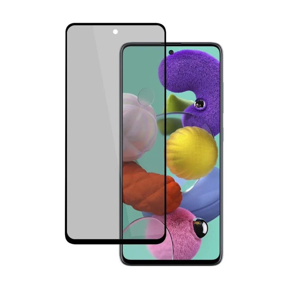 [Full Covered][Privacy] Samsung Galaxy A71 4G (A715) - 9H Hardness Anti-Spy Tempered Glass Screen Protector