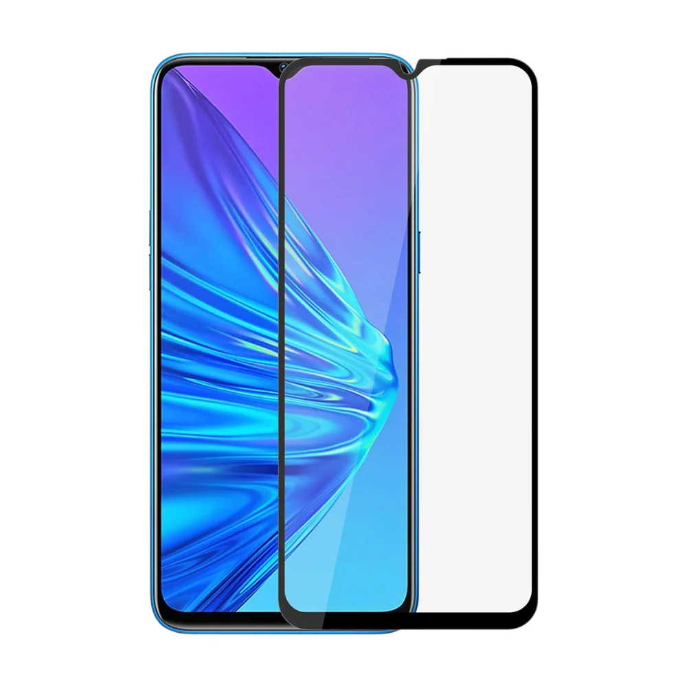 [Full Covered] Realme 5 Pro - 9H Hardness HD Tempered Glass Screen Protector