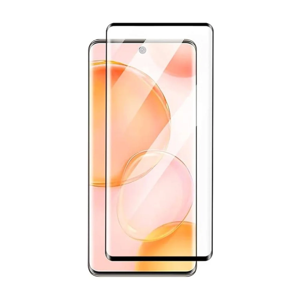 [Full Glue] Honor V40 Lite - Full Covered Curved 9H Tempered Glass Screen Protective Protector