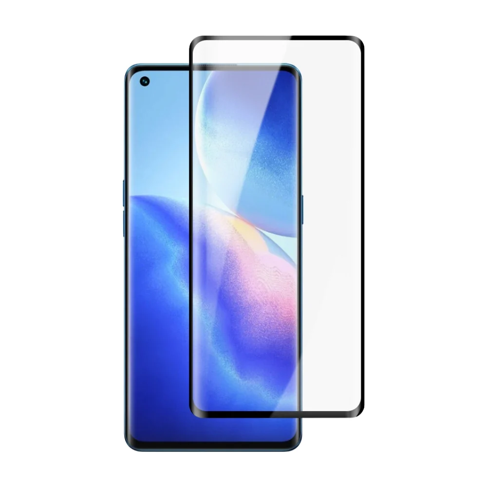 [Full Glue] OPPO Find X3 Neo / Reno5 Pro 5G - Full Covered Curved 9H Tempered Glass Screen Protective Protector