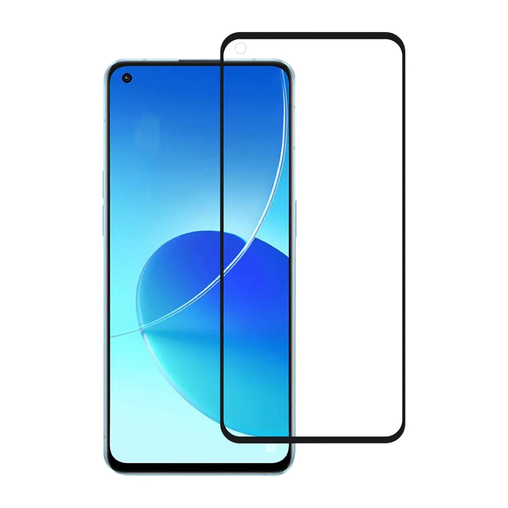 [Full Glue] OPPO Reno6 Pro 5G / Reno6 Pro 5G (Snapdragon) - Full Covered Curved 9H Tempered Glass Screen Protective Protector