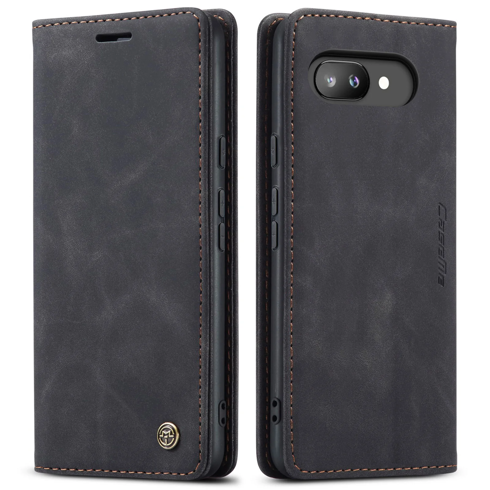 Google Pixel 10a Retro PU Leather Full Protection Flip Cover Case - Image 14