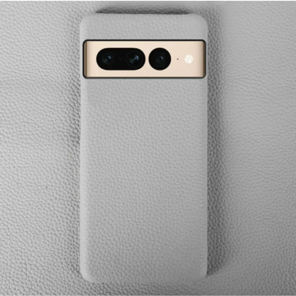 Google Pixel 7/7A/7 Pro - Premium Cowhide Drop Proof Genuine Leather Series Case - Image 7
