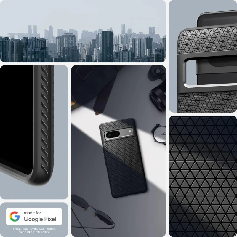 Google Pixel 7 - Shockproof Soft TPU Armor Slim Cover Essentials Series Case - Image 2