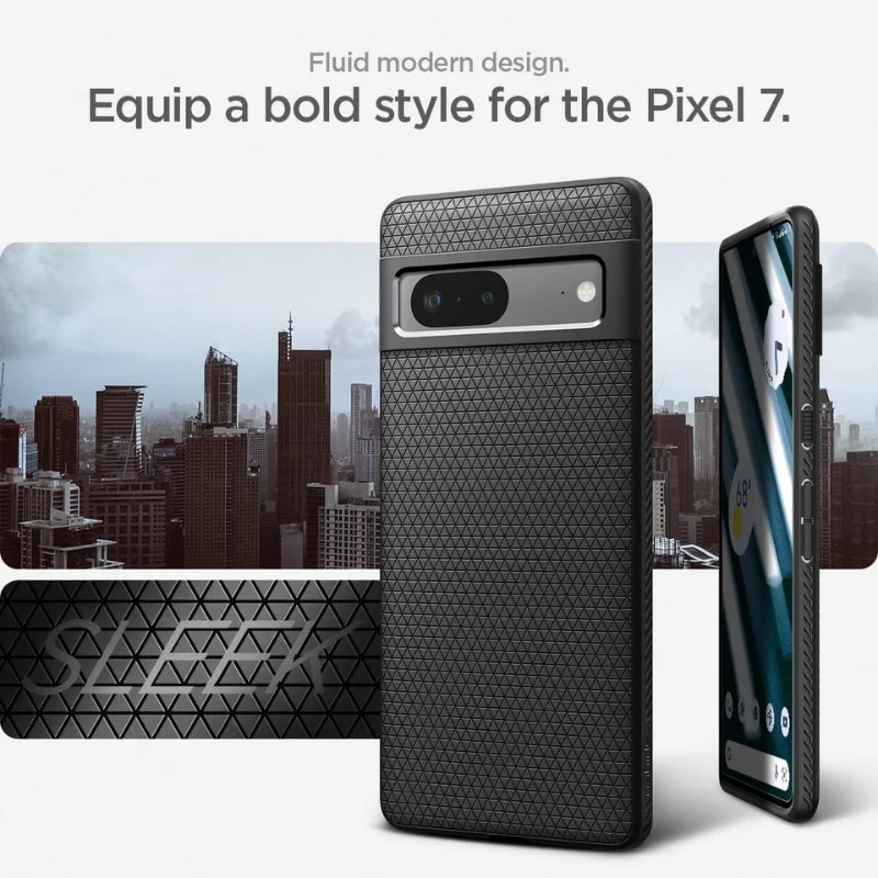 Google Pixel 7 - Shockproof Soft TPU Armor Slim Cover Essentials Series Case - Image 3