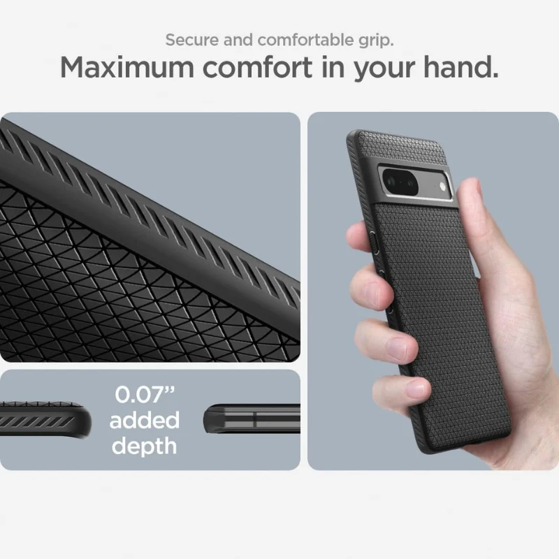 Google Pixel 7 - Shockproof Soft TPU Armor Slim Cover Essentials Series Case - Image 6