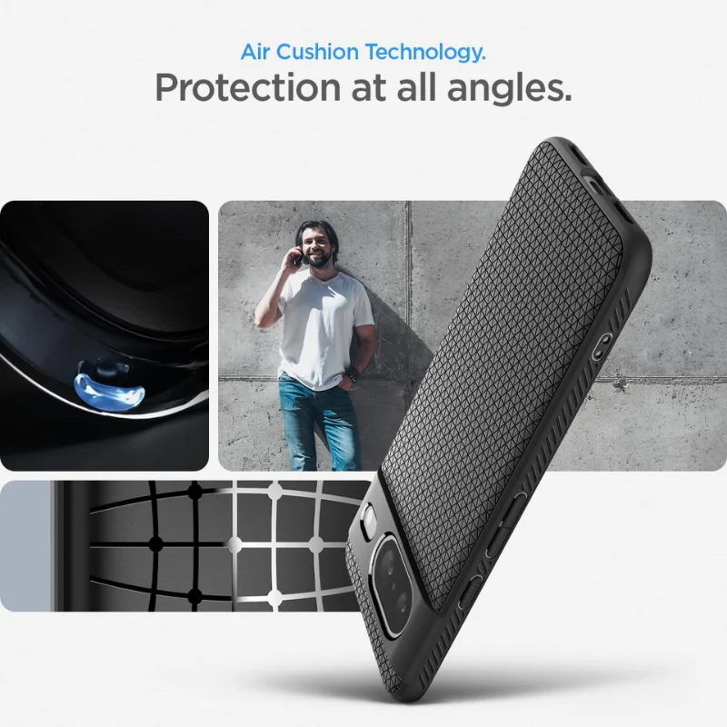 Google Pixel 8 - Shockproof Air Cushion Form Fitted Slim Lightweight Soft TPU Cover Essentials Series Case - Image 4