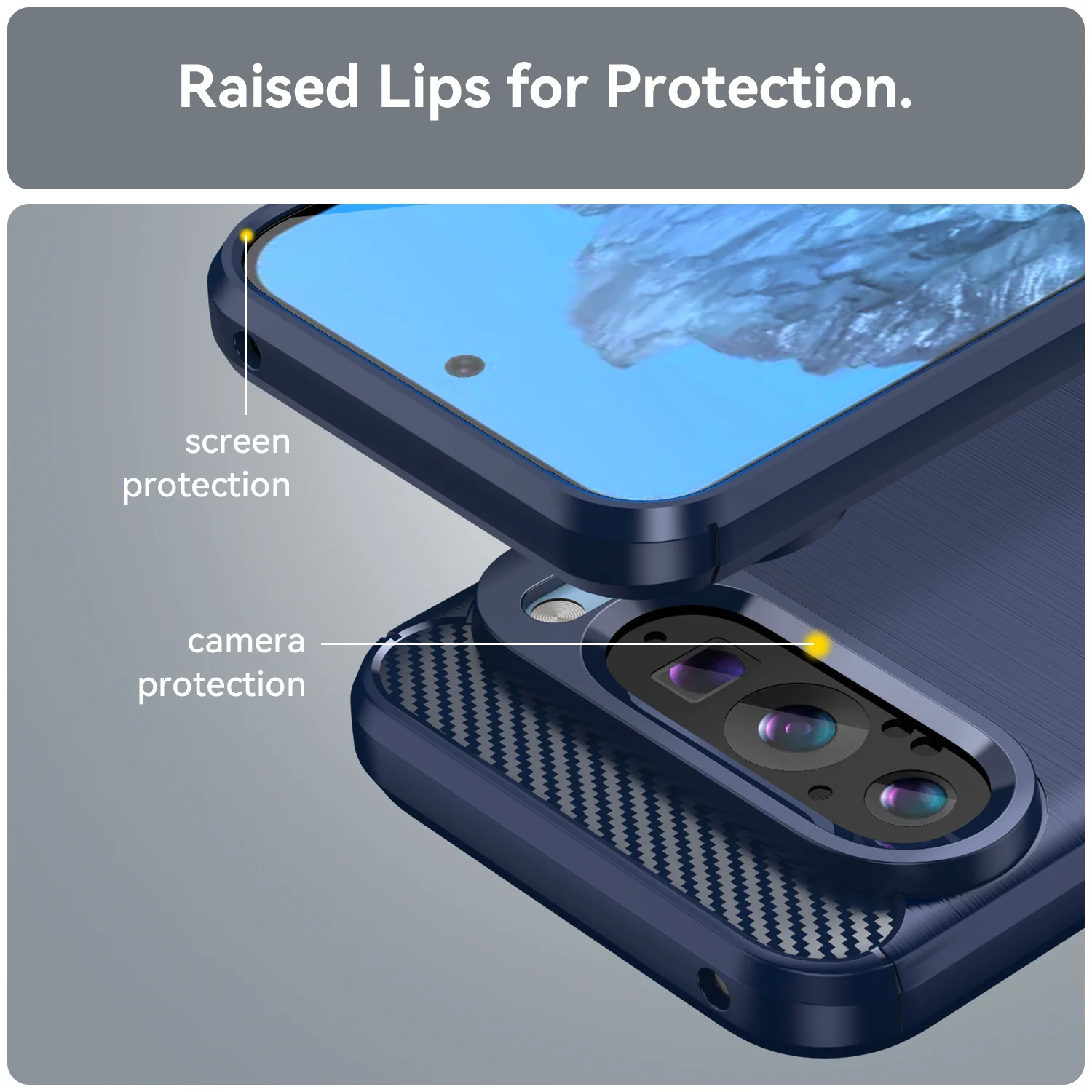 Google Pixel 9/A/Pro/Pro XL Soft Silicone Shockproof Full-Cover Protective Case - Image 2