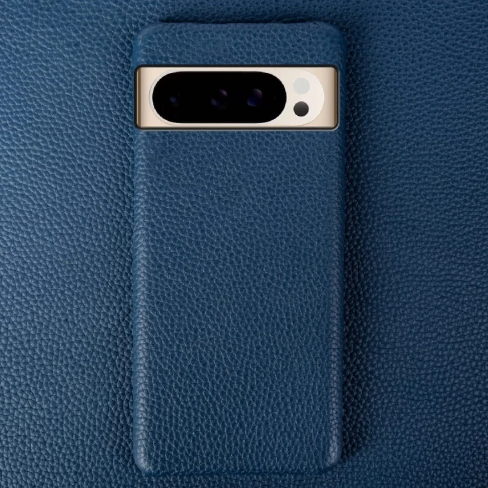 Google Pixel 9/Pro/Pro XL - Premium Cowhide Drop Proof Genuine Leather Series Case - Image 6
