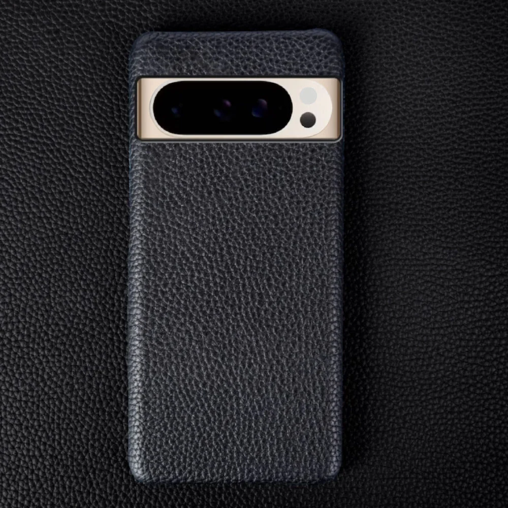 Google Pixel 9/Pro/Pro XL - Premium Cowhide Drop Proof Genuine Leather Series Case - Image 7