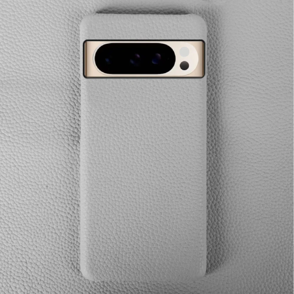 Google Pixel 9/Pro/Pro XL - Premium Cowhide Drop Proof Genuine Leather Series Case - Image 8