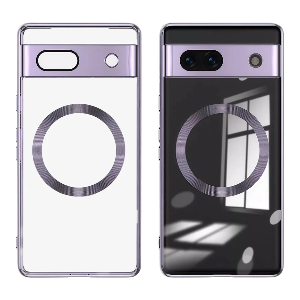 Google Pixel 9/Pro/Pro XL - Ultra Thin Transparent Magnetic Soft Case - Image 6