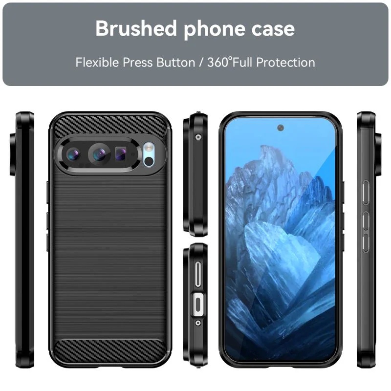 Google Pixel 9/Pro/XL - Soft TPU Shockproof Essentials Series Case - Image 2