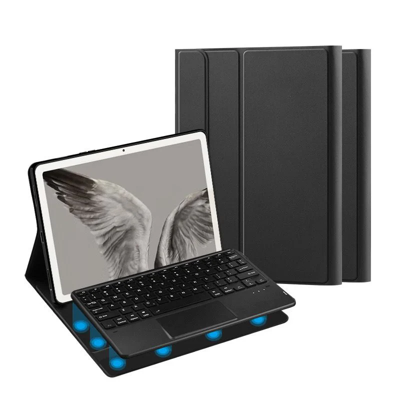 Google Pixel Tablet 2023 11" - PU Leather Magnetic Detachable Wireless Bluetooth Touch Backlit Keyboard Case - Image 9