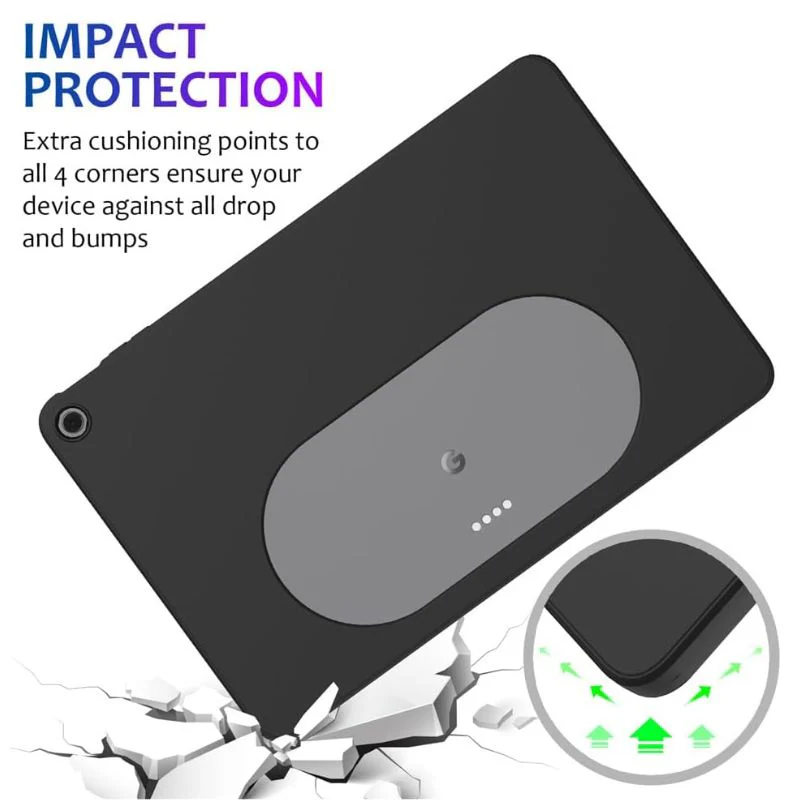 Google Pixel Tablet 2023 11" - Soft TPU Liquid Silicone Shockproof Case - Image 4