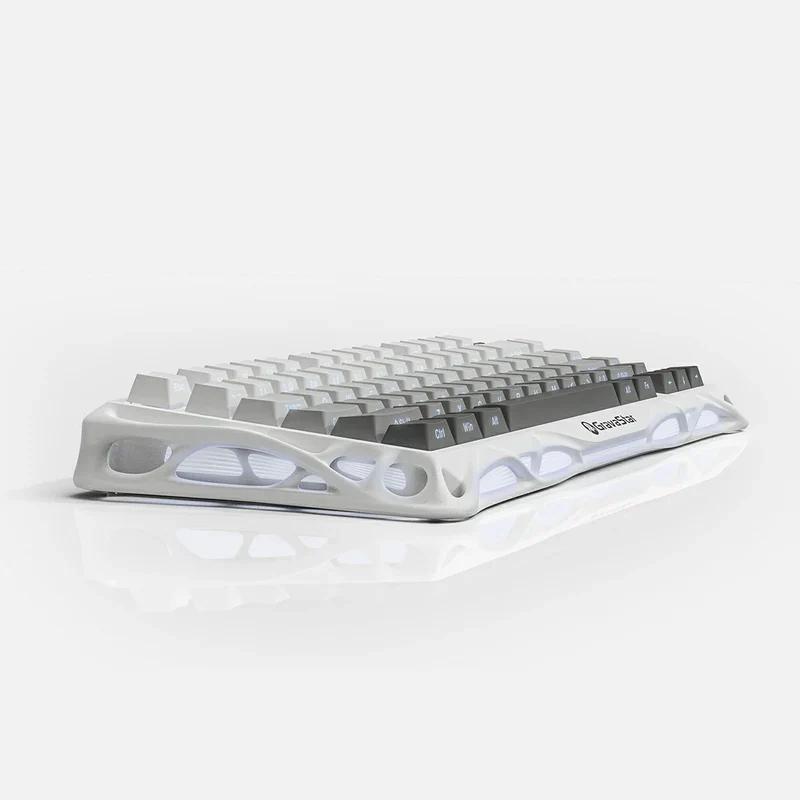 GravaStar K1 75% Wireless Mechanical Gaming Keyboard with RGB Backlit, Aluminum Alloy Exoskeleton Design, Gasket Custom Keyboard Hot-Swap Socket - Image 10