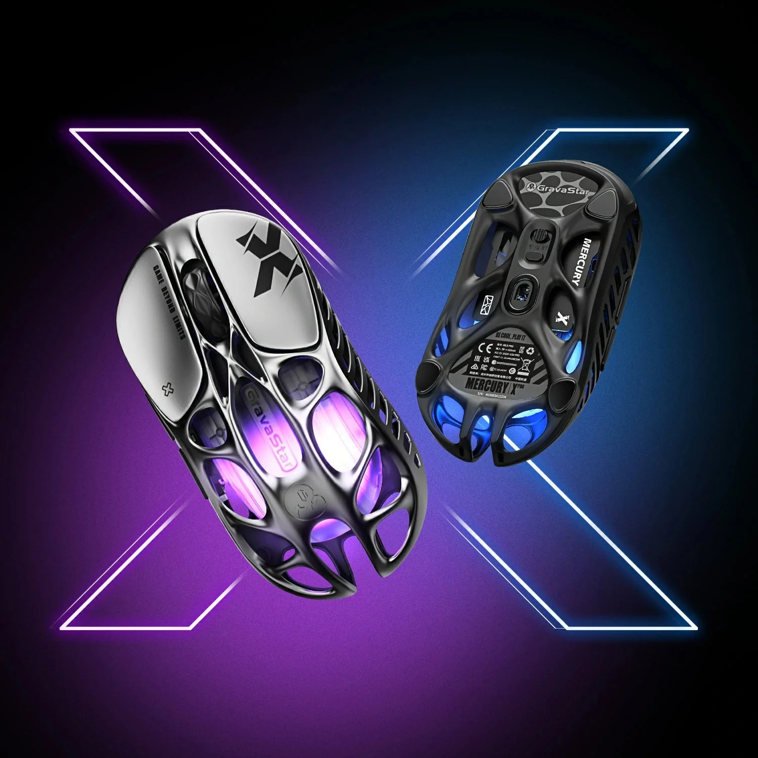 GravaStar Mercury X Wireless Gaming Mouse - Image 3