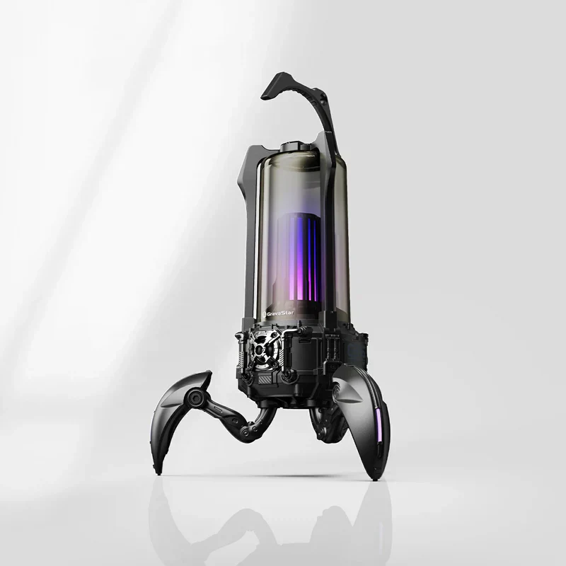 GravaStar Supernova Bluetooth Wireless Speaker with LED Table Lamp Speaker, 9H Playtime, TWS Pairing - Image 9