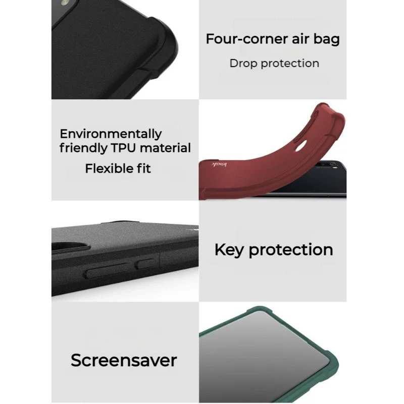 ASUS Zenfone 11 Ultra - Matte Shockproof Soft Case With Air Cushion Essentials Series Case - Image 8
