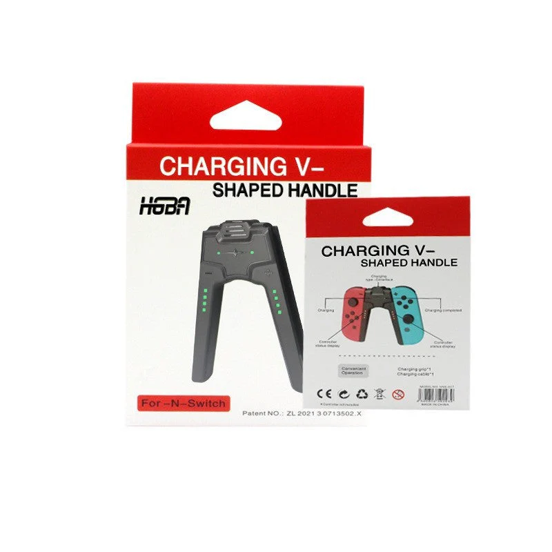 [HNS-017/HNS-B023] Nintendo Switch Joy-Con Charging Grip for Switch OLED Left and Right Controllers - Image 4