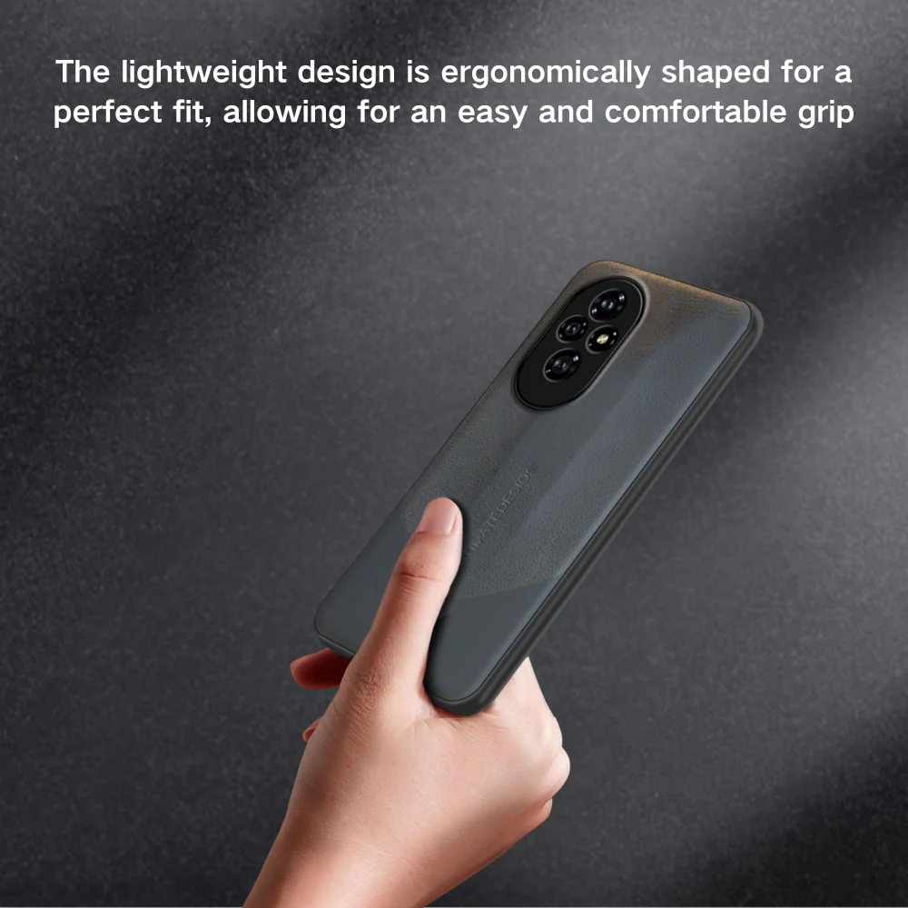 Honor 200/Pro - Matte Leather Full Cover Shockproof Protective Case - Image 11