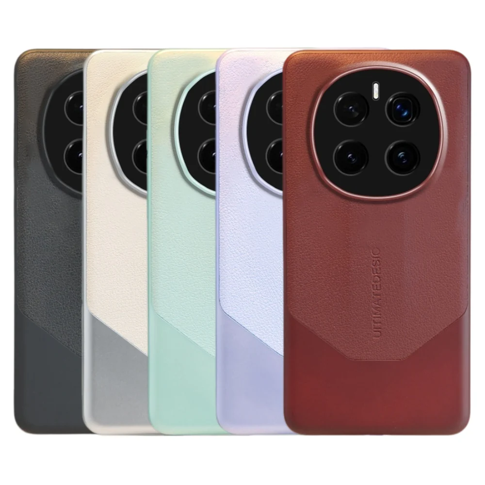 Honor Magic6/Pro - Matte Leather Full Cover Shockproof Protective Case